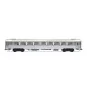 Set of 3 short SNCF Sud Express CIWL and DEV stainless steel coaches from the era... HJ4214-3-car set Sud Express CIWL and short DEV Inox SNCF era III-IV - Jouef HJ4213 HO 1/87