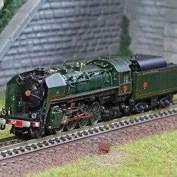 Arnold HN2482S Locomotive vapeur 141 R 1187, SNCF, roues boxpok, livrée verte, sonore Arnold HN2482S - 1