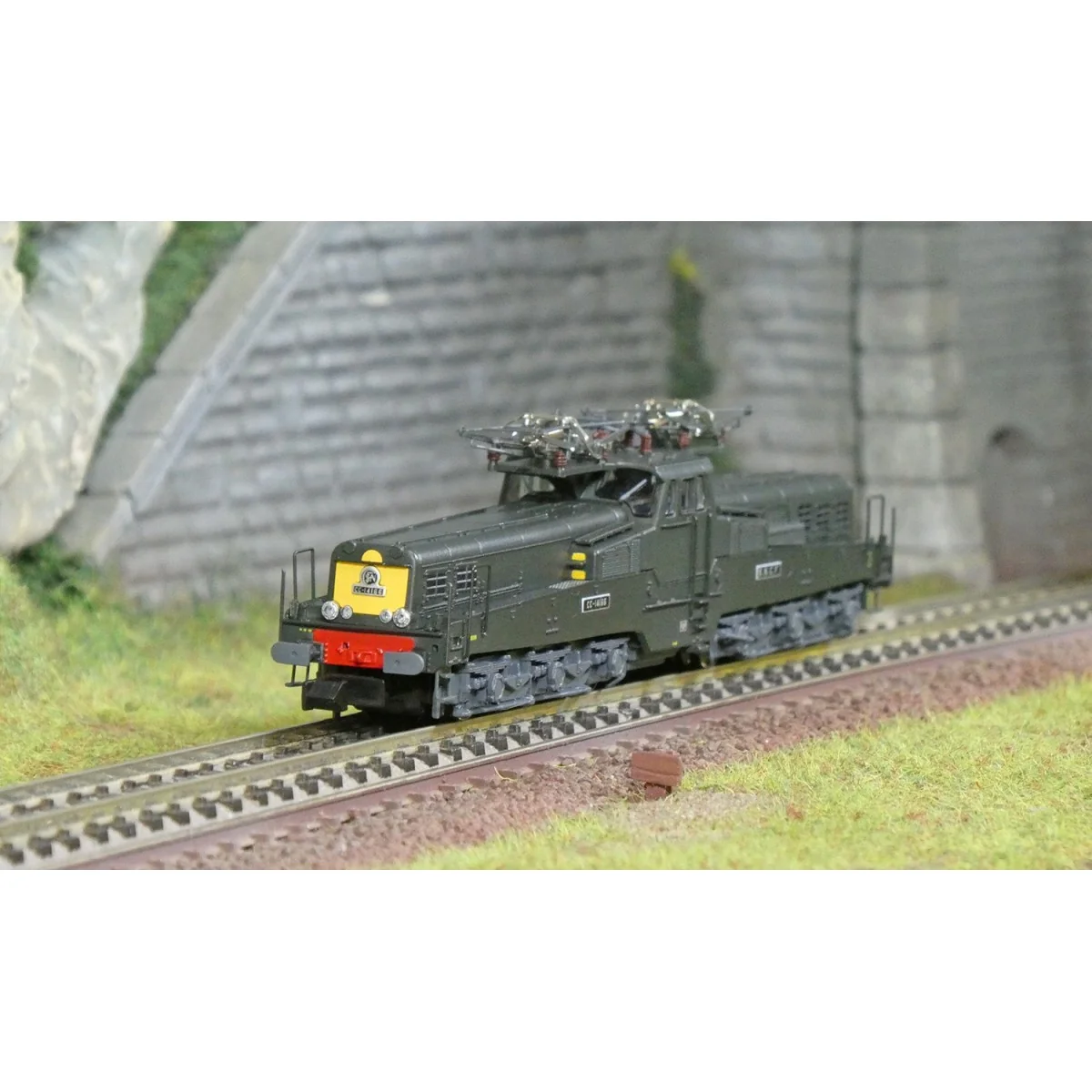 Locomotive électrique CC 14166 SNCF, verte/jaune, Ép. IV, DCC Sonor... Locomotive électrique CC 14166 SNCF, verte/jaune, Ép. IV, DCC Sonor...