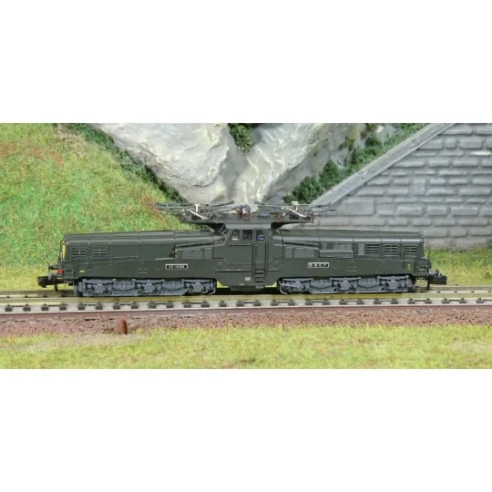 Locomotive électrique CC 14166 SNCF, verte/jaune, Ép. IV - Arnold H... HN2582-Locomotive électrique CC 14166 SNCF, verte/jaune, Ép. IV, DCC Sonore - Arnold HN2582S - N 1/160
