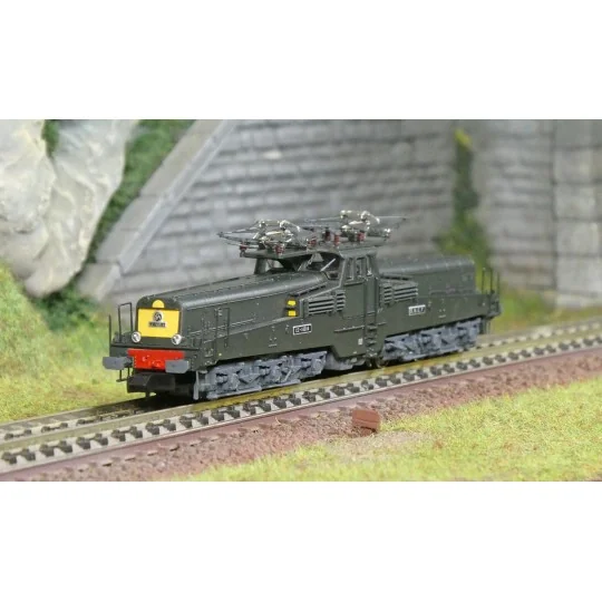 Locomotive électrique CC 14014 SNCF verte et jaune Ep. IV, DCC Sono... HN2584S-Locomotive électrique CC 14101 SNCF bleue ép. III, DCC Sonore - Arnold HN2583S - N 1/160