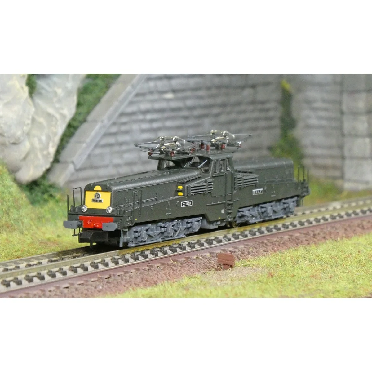 Locomotive électrique CC 14014 SNCF verte et jaune Ep. IV, DCC Sono... Locomotive électrique CC 14014 SNCF verte et jaune Ep. IV, DCC Sono...