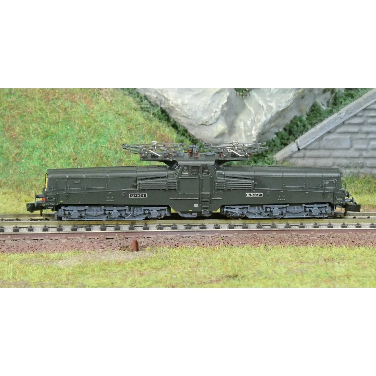 Locomotive électrique CC 14014 SNCF verte et jaune Ep. IV, DCC Sono... Locomotive électrique CC 14014 SNCF verte et jaune Ep. IV, DCC Sono...