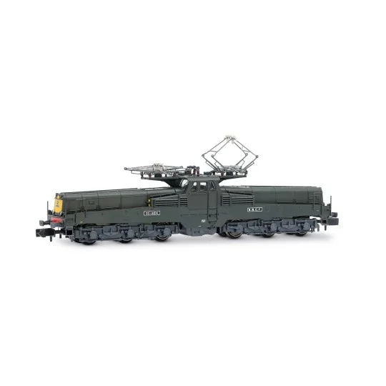Locomotive électrique CC 14014 SNCF verte et jaune Ep. IV, DCC Sono... HN2584S-Locomotive électrique CC 14101 SNCF bleue ép. III, DCC Sonore - Arnold HN2583S - N 1/160