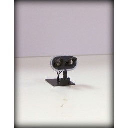 SH-BM-02 Dwarf purple square signal, made of metal and resin - fran...