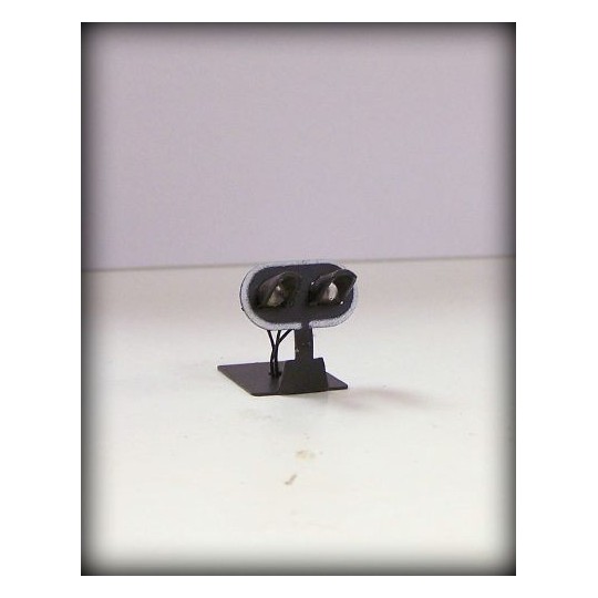 SH-BM-02-SH-BM-02 Dwarf purple square signal, made of metal and resin