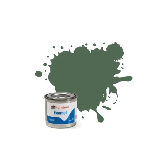 Peinture Enamel 76: Uniform Green - Mat - 14ml Humbrol AA0847 AA0847-Peinture Enamel 76: Uniform Green - Mat - 14ml Humbrol AA0847