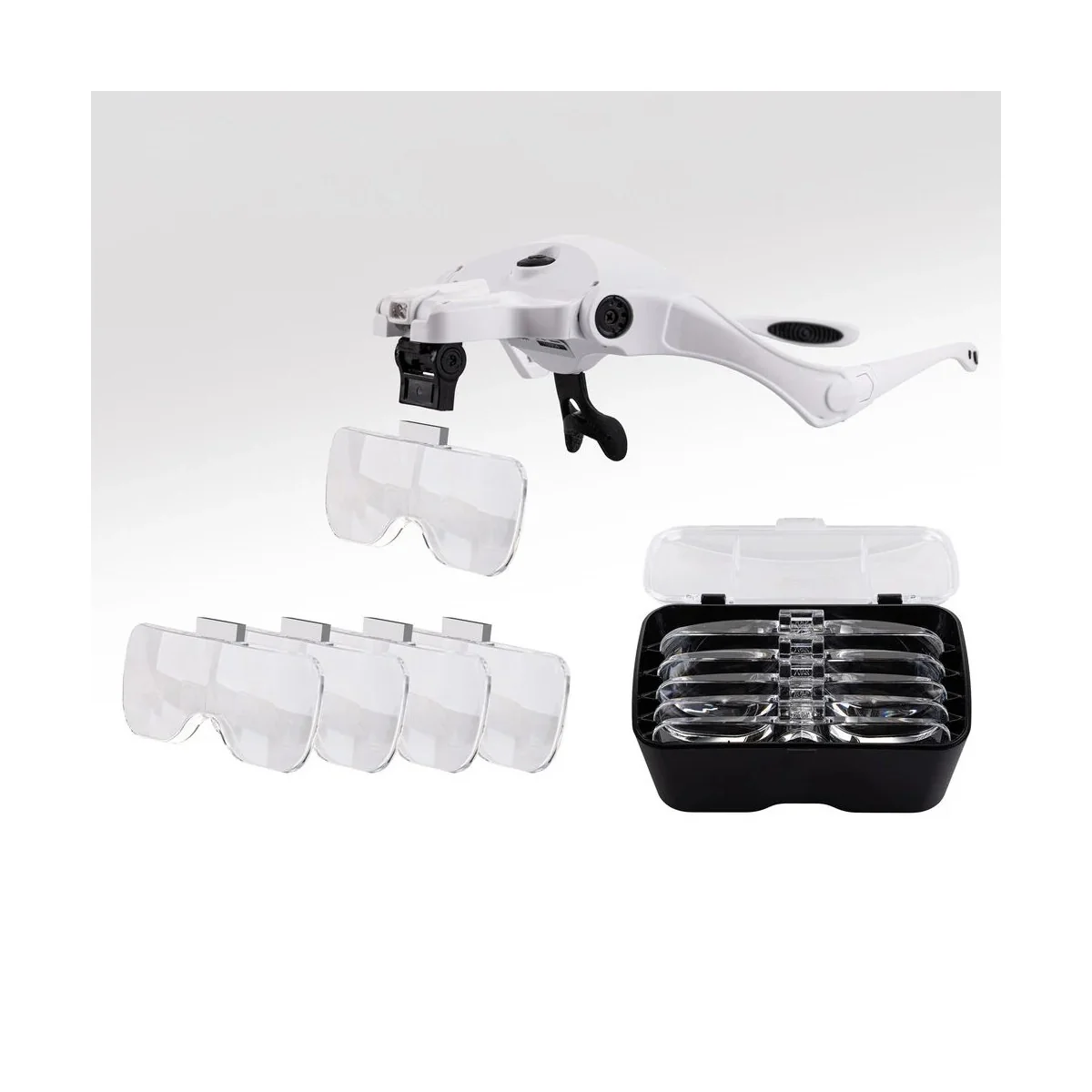 Lunettes loupes avec éclairage LED Heller 99029 Lunettes loupes avec éclairage LED Heller 99029