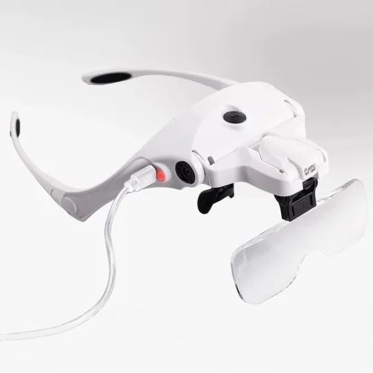 Lunettes loupes avec éclairage LED Heller 99029 HEL-99029-Lunettes loupes avec éclairage LED Heller 99029