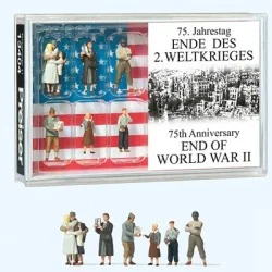 Preiser 13404 Figures, 75th Anniversary, End of World War II - Prei...