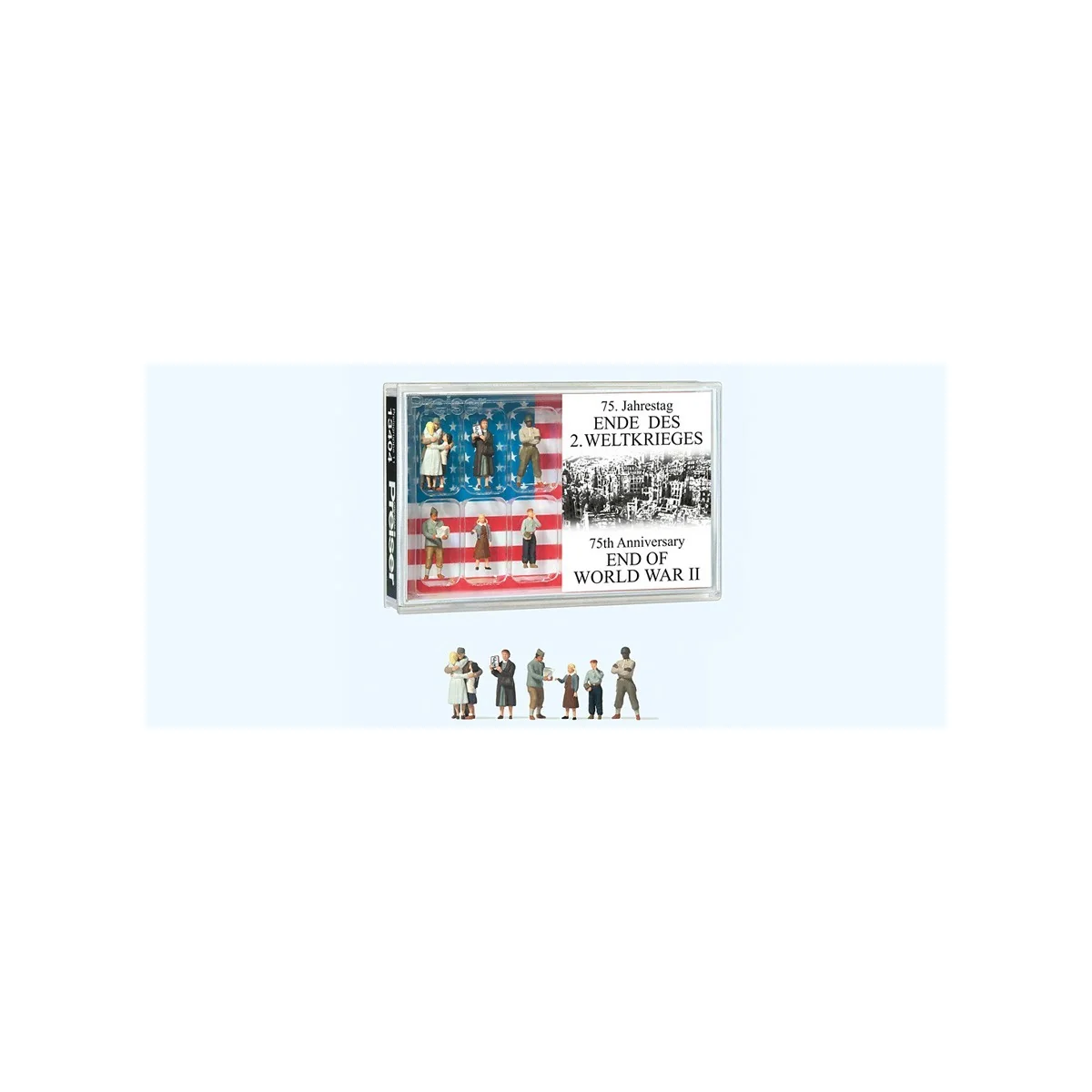Preiser 13404 Figures, 75th Anniversary, End of World War II - Prei...