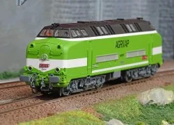 Mistral 23-03-G003 CC 65005 diesel locomotive, SNCF, light green, A...