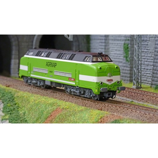 Mistral_23-03-G003-Mistral 23-03-G003 CC 65005 diesel locomotive, SNCF, light green, Agrivap, Ambert, digital sound