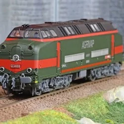Mistral 23-03-S004 Locomotive diesel CC 65005, SNCF, vert foncé, Agrivap, Ambert Mistral Train Models Mistral_23-03-S004 - 1