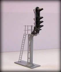 S-RVJ-04 Wired signal 4 lights, square, metal