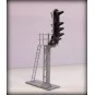 S-RVJ-04-S-RVJ-04 Wired signal 4 lights, square, metal