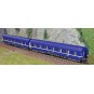 HN4342-Arnold HN4342 Set de 2 wagons-lits T2, livrée bleu avec logo casquette, échelle N