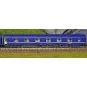 HN4342-Arnold HN4342 Set de 2 wagons-lits T2, livrée bleu avec logo casquette, échelle N