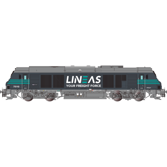Os.Kar_OS7501DCCS-Os.Kar OS7501DCCS Locomotive diesel BB 75110, LINEAS, digitale sonore