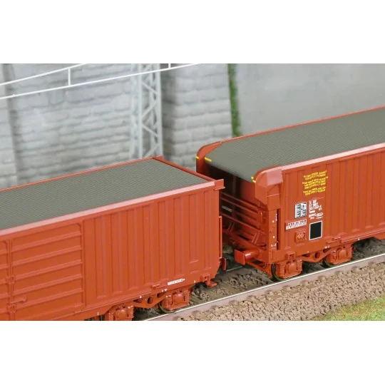 Roco_6600285-Roco 6600203 Set of 3 bogie hopper wagons, Fas type, SNCF