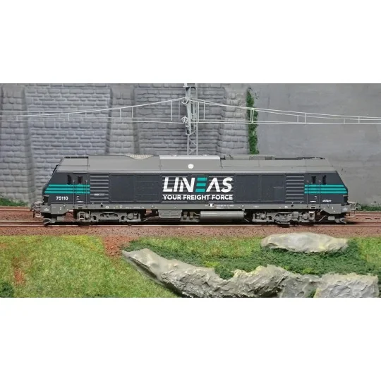 Os.Kar OS7501DCCS Diesel locomotive BB 75110, LINEAS, digital sound Os.Kar_OS7501DCCS-Os.Kar OS7501DCCS Diesel locomotive BB 75110, LINEAS, digital sound