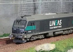 Os.Kar OS7501DCCS Diesel locomotive BB 75110, LINEAS, digital sound