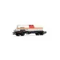 Coffret de 2 wagons-citernes chlore MISA/Millet et VTG/Simotra époque VI - HJ6326-Coffret de 2 wagons-citernes isolés 4 essieux SNCF TOTAL France - Jouef HJ6323 - HO
