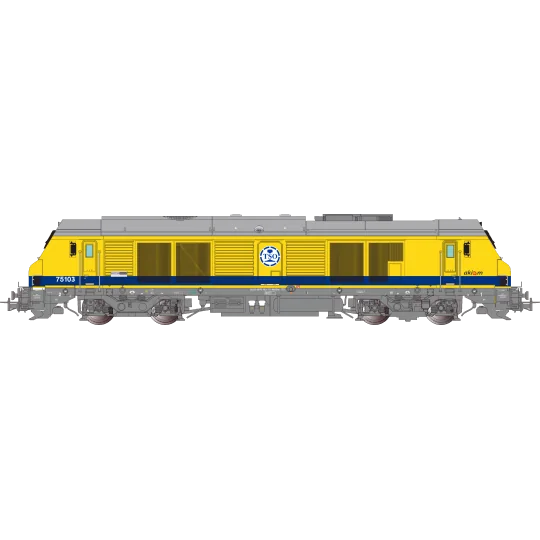 Os.Kar_OS7502DCCS-Os.Kar OS7502DCCS Diesel locomotive BB 75103, AKIEM, TSO "LGV SEA", digital sound