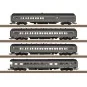 Coffret 4 voitures voyageurs US Heavyweight Union Pacific H0 Époque III - Trix Trix_23729-Trix 23222 Set de 2 voitures voyageurs M2, SNCB / NMBS, éclairage intérieur