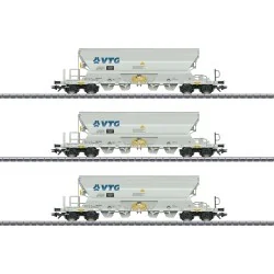 Coffret 3 wagons Tanoos VTG Suisse époque VI - Märklin 48193 HO