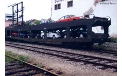 Arnold HN4346 Set of 2 car transporters, DD DEV 66, green livery, y...