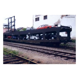 Arnold HN4346 Set of 2 car transporters, DD DEV 66, green livery, y...