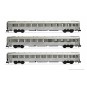 HN4336-Arnold HN4336 Set de 3 voitures voyageurs DEV Inox, A9/A5/B10, échelle N