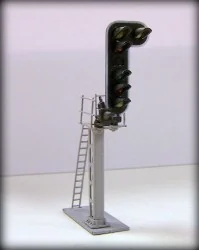 S-RVJ-06 Signal cablé 6 feux, en métal france fournitures modelisme S-RVJ-06 - 1