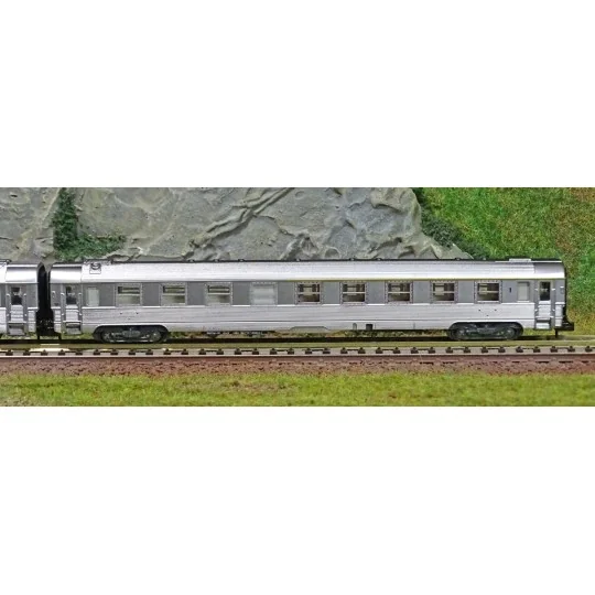 Arnold HN4336 Set of 3 DEV Stainless Steel Passenger Cars, A9/A5/B1... HN4336-Arnold HN4336 Set of 3 DEV Stainless Steel Passenger Cars, A9/A5/B10, N Scale