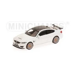 Minichamps 870027105 BMW M4 GTS 2016 Car, White - Busch_870027105