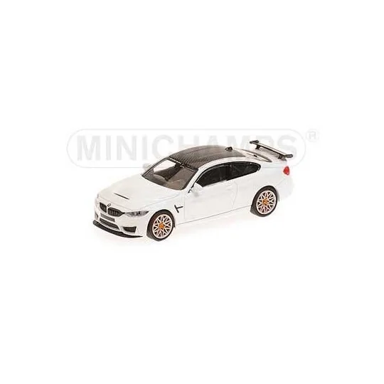 Busch_870027105-Minichamps 870027105 Voiture BMW M4 GTS 2016, blanche