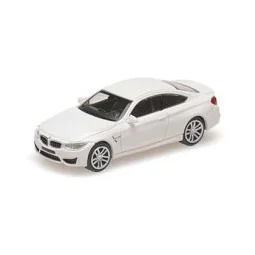 Minichamps 870027204 Voiture BMW M4 2015, blanc Busch véhicule Busch_870027204 - 1