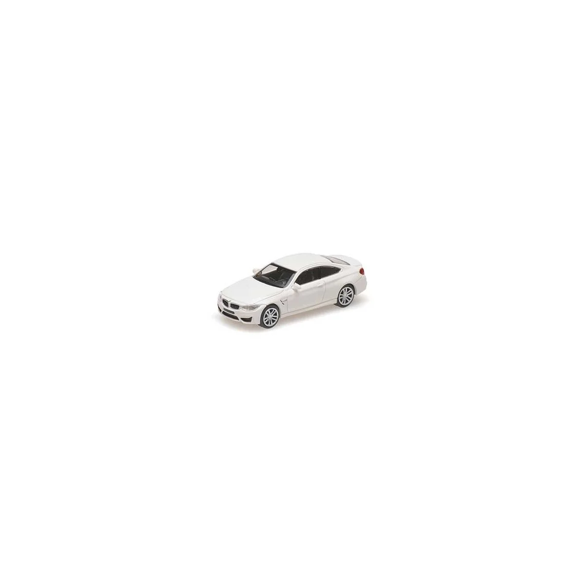 Minichamps 870027204 BMW M4 2015 Car, White - Busch_870027204