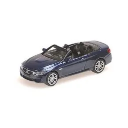 Minichamps 870027232 BMW M4 Convertible 2015, Metallic Blue - Busch...
