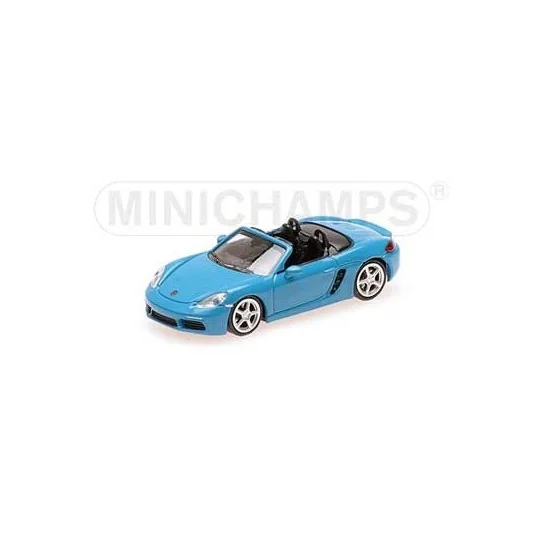 Minichamps 870065134 Porsche 718 Boxster 2016, bleu turquoise Busch véhicule Busch_870065134 - 1 Busch_870065134-Minichamps 870065134 Porsche 718 Boxster 2016, bleu turquoise