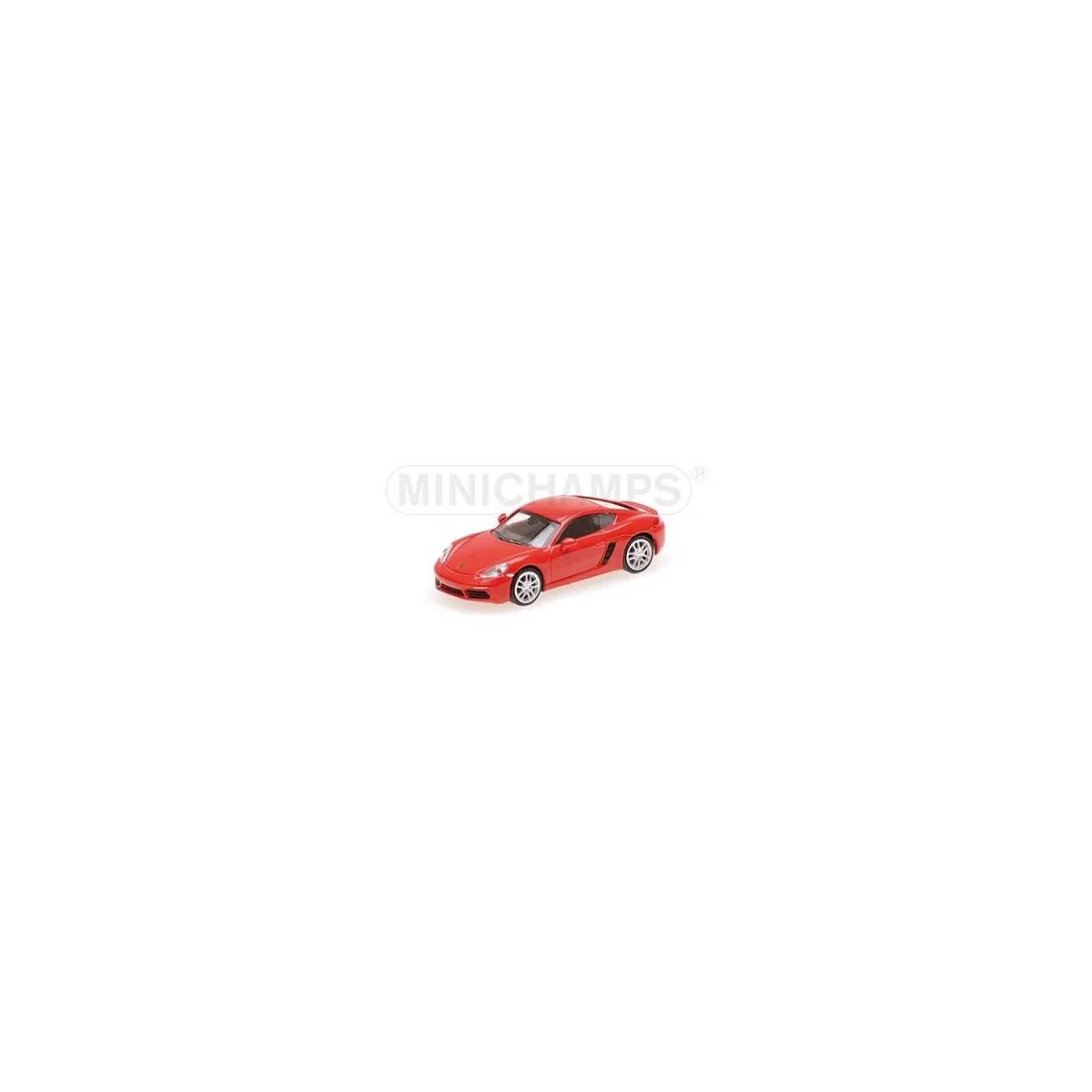 Minichamps 870065222 Porsche 718 Cayman 2016, red - Busch_870065222