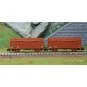 Arnold HN6515 Set of 2 covered wagons with axles, type G4, SNCF, N ... HN6515-Arnold HN6515 Set of 2 covered wagons with axles, type G4, SNCF, N scale