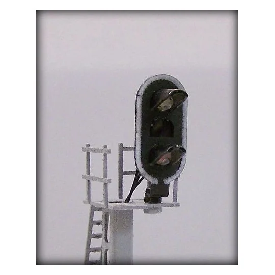 C-RV-02-C-RV-02 Wired Target with 2 Lights, Made of Metal and Resin