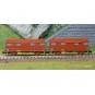 Arnold HN6516 Set de 2 wagons couverts à essieux, type G4 Permanex, SNCF, échelle N Arnold HN6516 - 2 HN6516-Arnold HN6516 Set de 2 wagons couverts à essieux, type G4 Permanex, SNCF, échelle N