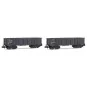 Arnold HN6535 Set of 2 tipper wagons, grey livery, E79, SNCF, N scale HN6535-Arnold HN6535 Set of 2 tipper wagons, grey livery, E79, SNCF, N scale