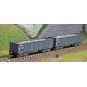 HN6535-Arnold HN6535 Set of 2 tipper wagons, grey livery, E79, SNCF, N scale