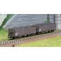 HN6491-Arnold HN6491 Set of 2 Tow-type hopper wagons, loaded with coal, SNCF, N scale