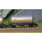 HN6479-Arnold HN6479 Set of 2 two-axle gas tank wagons, silver livery, SNCF, SATI / UCBA, N scale