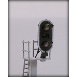 C-BM-02 Wired target with 2 lights, made of metal and resin - C-BM-02